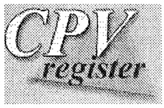 CPV register