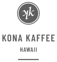 KONA KAFFEE HAWAII
