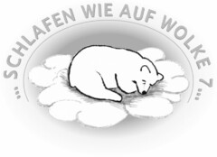 ... SCHLAFEN WIE AUF WOLKE 7...((fig.))