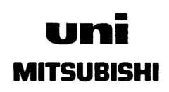 uni MITSUBISHI