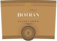 BOTRAN SOLERA 1893 SISTEMA 18 SOLERA Añejo CASA BOTRAN