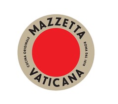 MAZZETTA VATICANA ROMA DAL 1878 CUCINA ORIGINALE