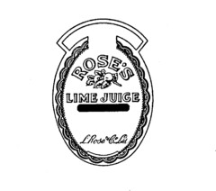 ROSE'S LIME JUICE