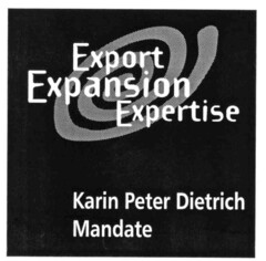 Export Expansion Expertise  Karin Peter Dietrich  Mandate