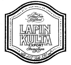 LAPIN KULTA Export The Golden Beer of Lapland