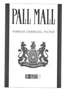 PALL MALL FAMOUS CHARCOAL FILTER