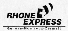 RHONE EXPRESS Genève-Montreux-Zermatt