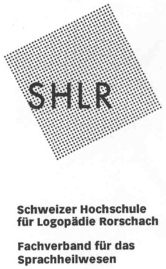 SHLR Schweizer Hochschule für Logopädie Rorschach Fachverband für das Sprachheilwesen