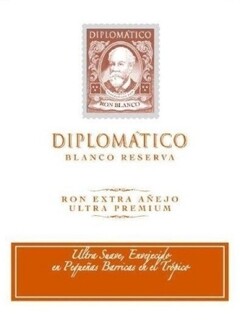 DIPLOMÁTICO BLANCO RESERVA RON EXTRA AÑEJO ULTRA PREMIUM