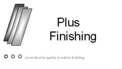 Plus Finishing Committed to quality in leather finishing((fig.))