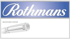 Rothmans RECESSED FILTER