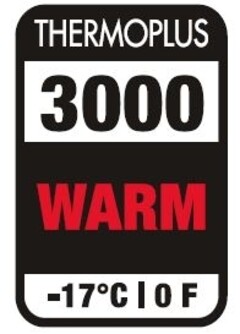 THERMOPLUS 3000 WARM -17°C 0 F