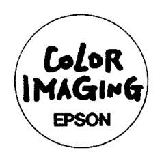COLOR IMAGING EPSON