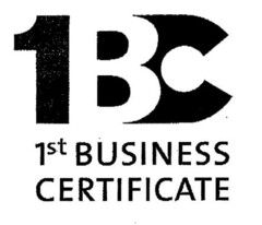 1BC 1st BUSINESS CERTIFICATE