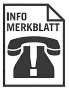 INFO MERKBLATT !