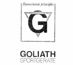 G GOLIATH SPORTGERäTE