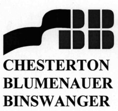 CHESTERTON BLUMENAUER BINSWANGER