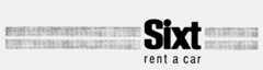 Sixt rent a car