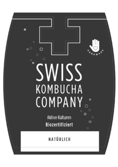 SWISS KOMBUCHA COMPANY Aktive Kulturen Biozertifiziert NATÜRLICH