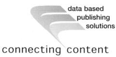 data based publishing solutions connecting content