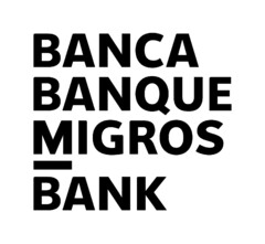 BANCA BANQUE MIGROS BANK