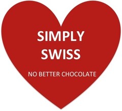 SIMPLY SWISS NO BETTER CHOCOLATE