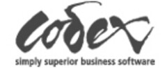 codex simply superior business software