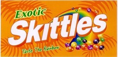Exotic Skittles Taste The Rainbow