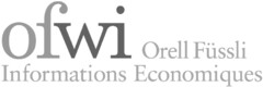 ofwi Orell Füssli Informations Economiques