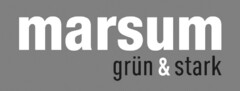 marsum grün & stark