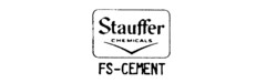 Stauffer CHEMICALS FS-CEMENT