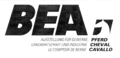 BEA AUSSTELLUNG FÜR GEWERBE, LANDWIRTSCHAFT UND INDUSTRIE LE COMPTOIR DE BERNE PFERD CHEVAL CAVALLO