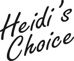 Heidi's Choice