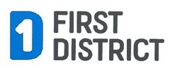 1 FIRST DISTRICT