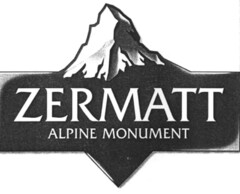 ZERMATT ALPINE MONUMENT