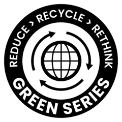 REDUCE RECYCLE RETHINK GREEN SERIES