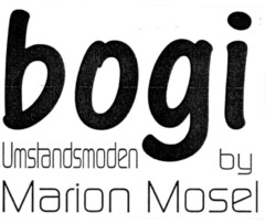 bogi Umstandsmoden by Marion Mosel