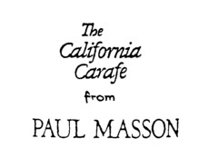 The California Carafe from PAUL MASSON