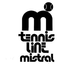 m tennis line mistral