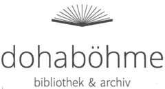 dohaböhme bibilothek & archiv