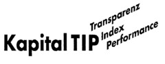 Kapital TIP Transparenz Index Performance