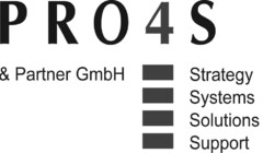 PRO4S & Partner GmbH Strategy Systems Solutions Support