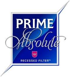 PRIME Absolute RECESSED FILTER