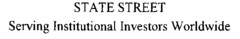 STATE STREET Serving Institutional Investors Worldwide