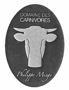 DOMAINE DES CARNIVORES Philippe Miège