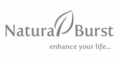 NATURAL BURST ENHANCE YOUR LIFE...