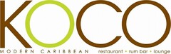 KOCO MODERN CARIBBEAN RESTAURANT RUM BAR LOUNGE