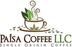 PAISA COFFEE LLC SINGLE ORIGIN COFFEE