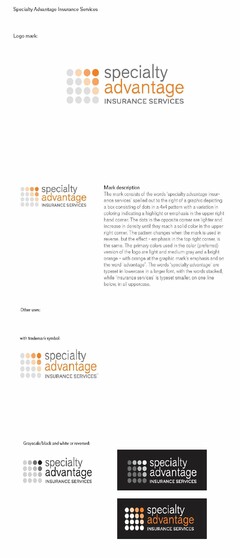 SPECIALTY ADVANTAGE INSURANCE SERVICES