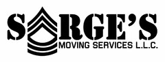 SARGE'S MOVING SERVICES LLC